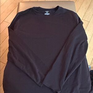 Nuuds Black Long Sleeve Shirt